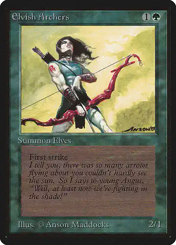 Elvish Archers - leb Spoiler