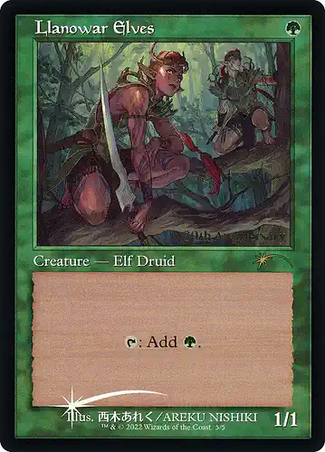 Llanowar Elves - 30a Spoiler