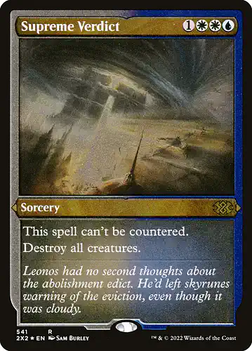 Supreme Verdict - 2x2 Spoiler