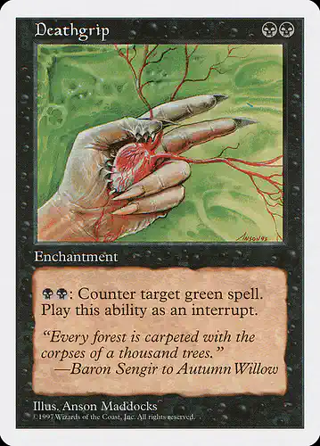 Deathgrip - 5ed Spoiler