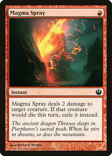 Magma Spray - jou Spoiler