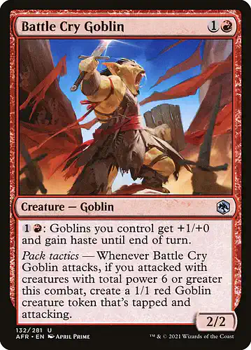 Battle Cry Goblin - afr Spoiler