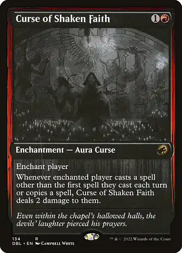 Curse of Shaken Faith - dbl Spoiler