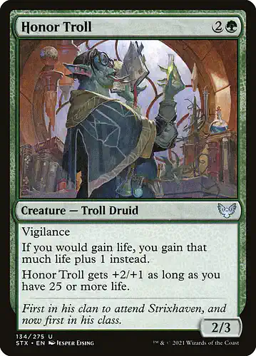 Honor Troll - stx Spoiler