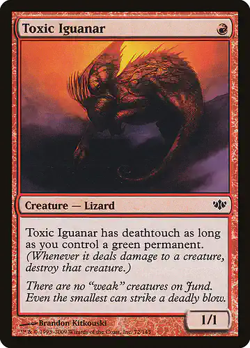 Toxic Iguanar - con Spoiler