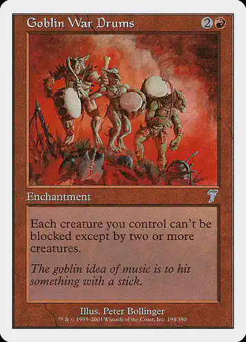 Goblin War Drums - 7ed Spoiler