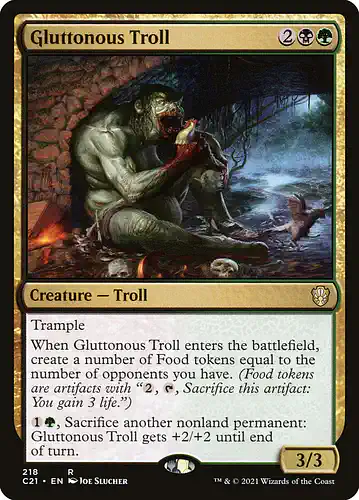 Gluttonous Troll - c21 Spoiler