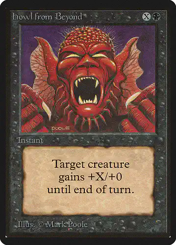 Howl from Beyond - leb Spoiler
