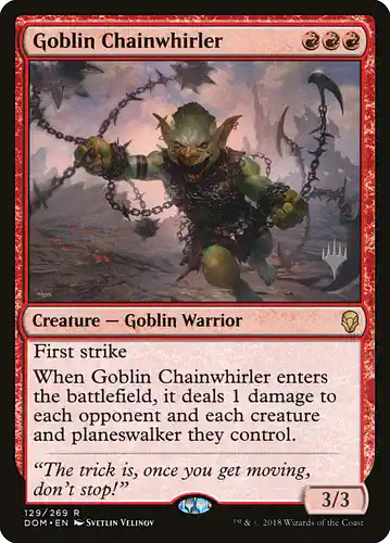 Goblin Chainwhirler - dom Spoiler