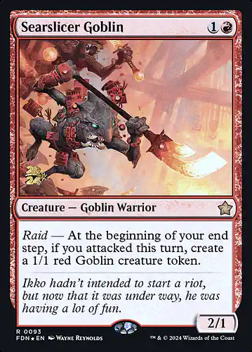 Searslicer Goblin - fdn Spoiler