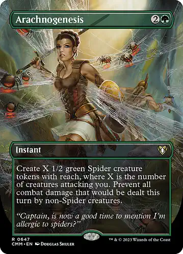 Arachnogenesis - cmm Spoiler