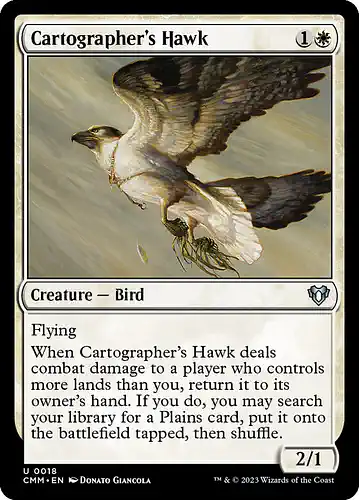 Cartographer's Hawk - cmm Spoiler