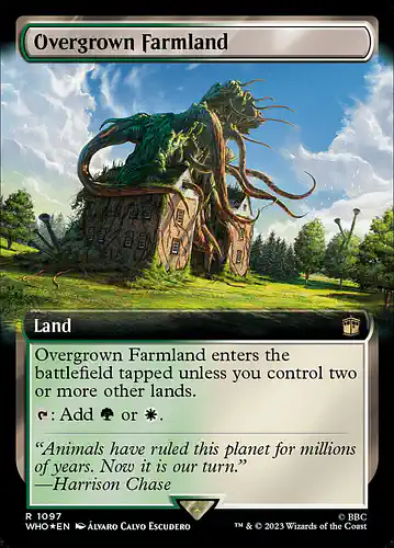 Overgrown Farmland - who Spoiler