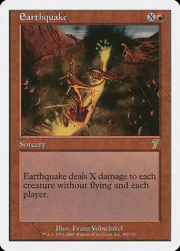 Earthquake - 7ed Spoiler