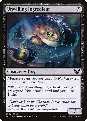 Unwilling Ingredient - stx Spoiler