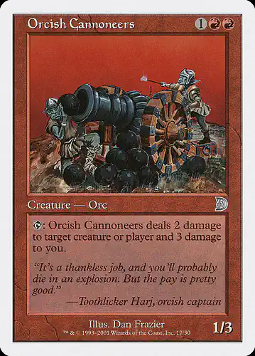 Orcish Cannoneers - dkm Spoiler