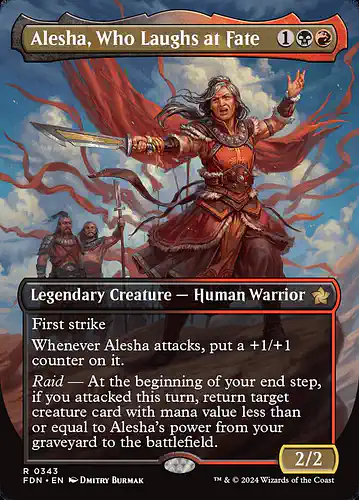Alesha, Who Laughs at Fate - fdn Spoiler