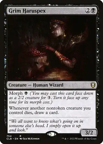 Grim Haruspex - clb Spoiler