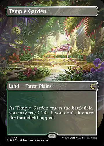 Temple Garden - clu Spoiler