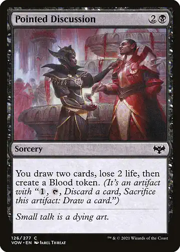 Pointed Discussion - vow Spoiler