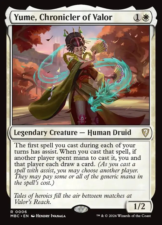 Yume, Chronicler of Valor