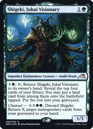 Shigeki, Jukai Visionary - neo Spoiler