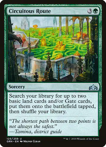 Circuitous Route - grn Spoiler