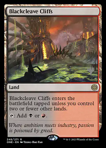 Blackcleave Cliffs - one Spoiler