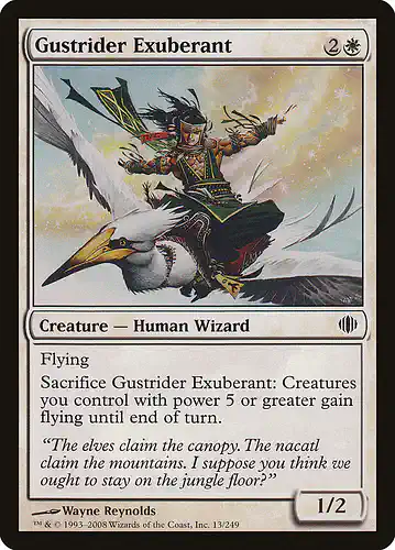 Gustrider Exuberant - ala Spoiler