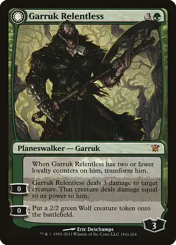 Garruk Relentless - isd Spoiler