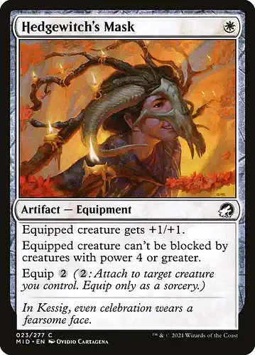 Hedgewitch's Mask - mid Spoiler