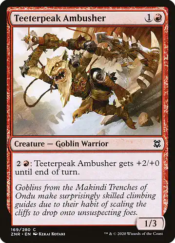 Teeterpeak Ambusher - znr Spoiler