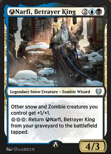 A-Narfi, Betrayer King - khm Spoiler