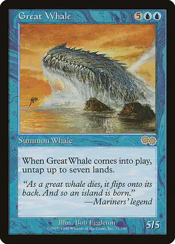 Great Whale - usg Spoiler