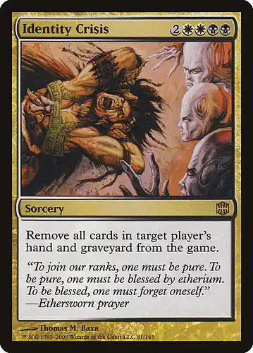 Identity Crisis - arb Spoiler