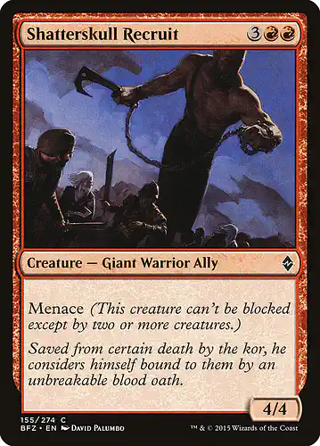 Shatterskull Recruit - bfz Spoiler