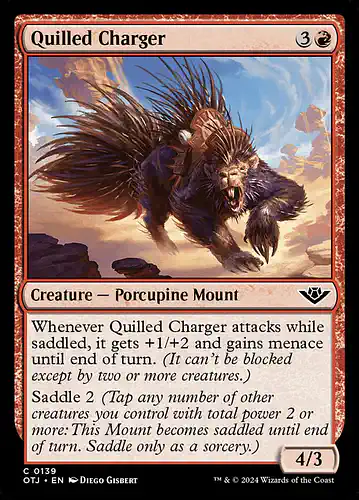 Quilled Charger - otj Spoiler