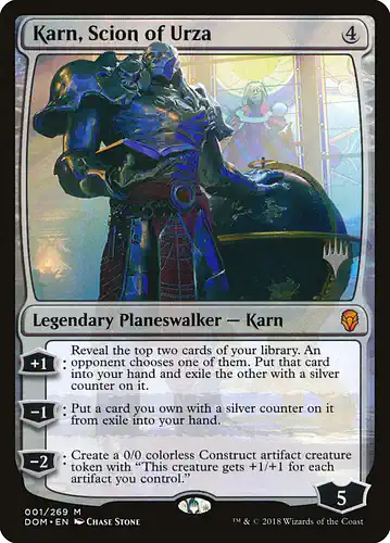 Karn, Scion of Urza - dom Spoiler