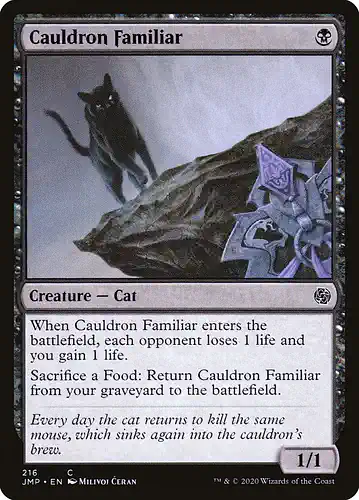 Cauldron Familiar - jmp Spoiler