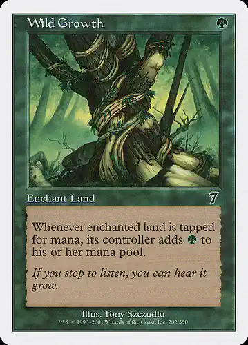 Wild Growth - 7ed Spoiler