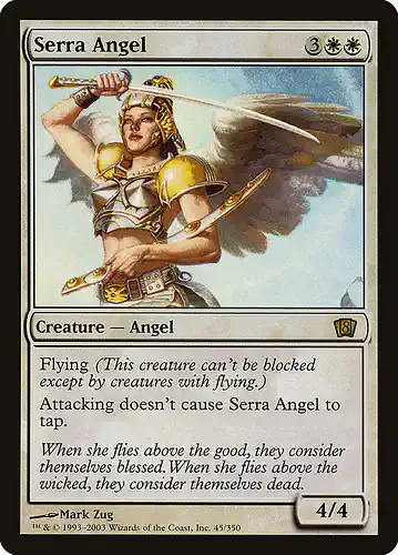 Serra Angel - 8ed Spoiler