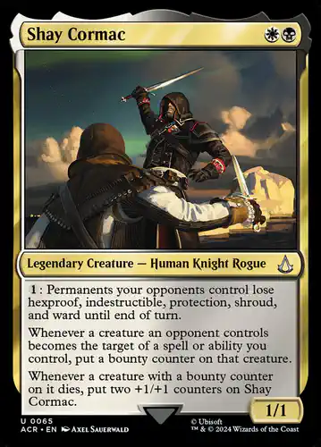 Shay Cormac - acr Spoiler