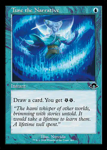 Tune the Narrative - mh3 Spoiler