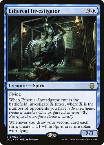 Ethereal Investigator - voc Spoiler