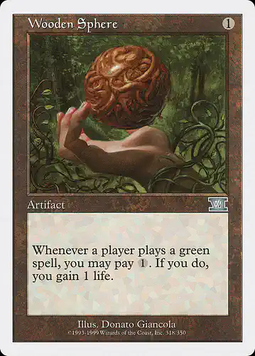 Wooden Sphere - 6ed Spoiler