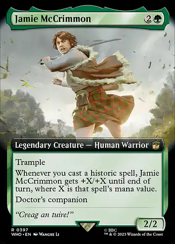 Jamie McCrimmon - who Spoiler