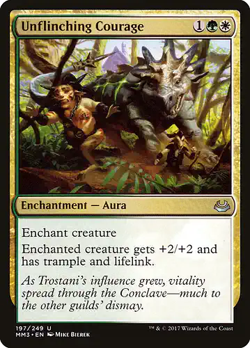 Unflinching Courage - mm3 Spoiler