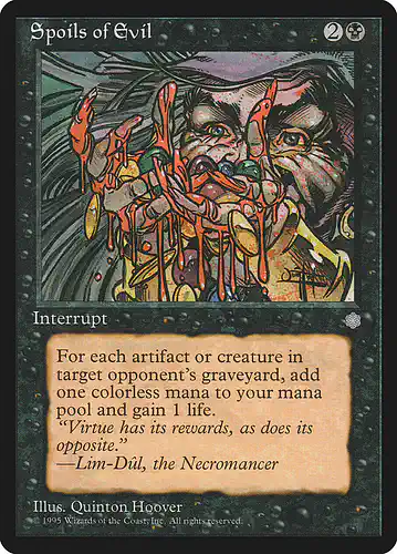 Spoils of Evil - ice Spoiler