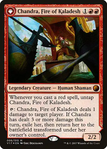 Chandra, Fire of Kaladesh - v17 Spoiler