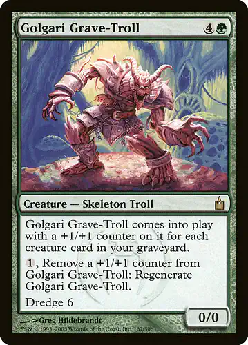 Golgari Grave-Troll - rav Spoiler